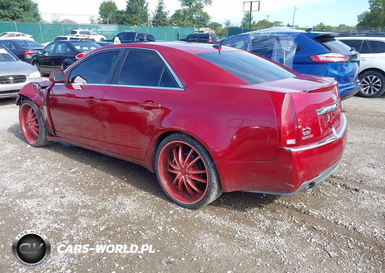 2008 Cadillac Cts Awd W-1Sb VIN:1G6DS57V980182127 - 3