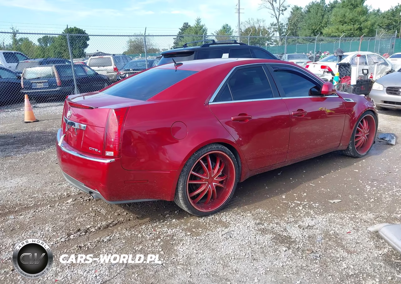 2008 Cadillac Cts Awd W-1Sb VIN:1G6DS57V980182127 - 4