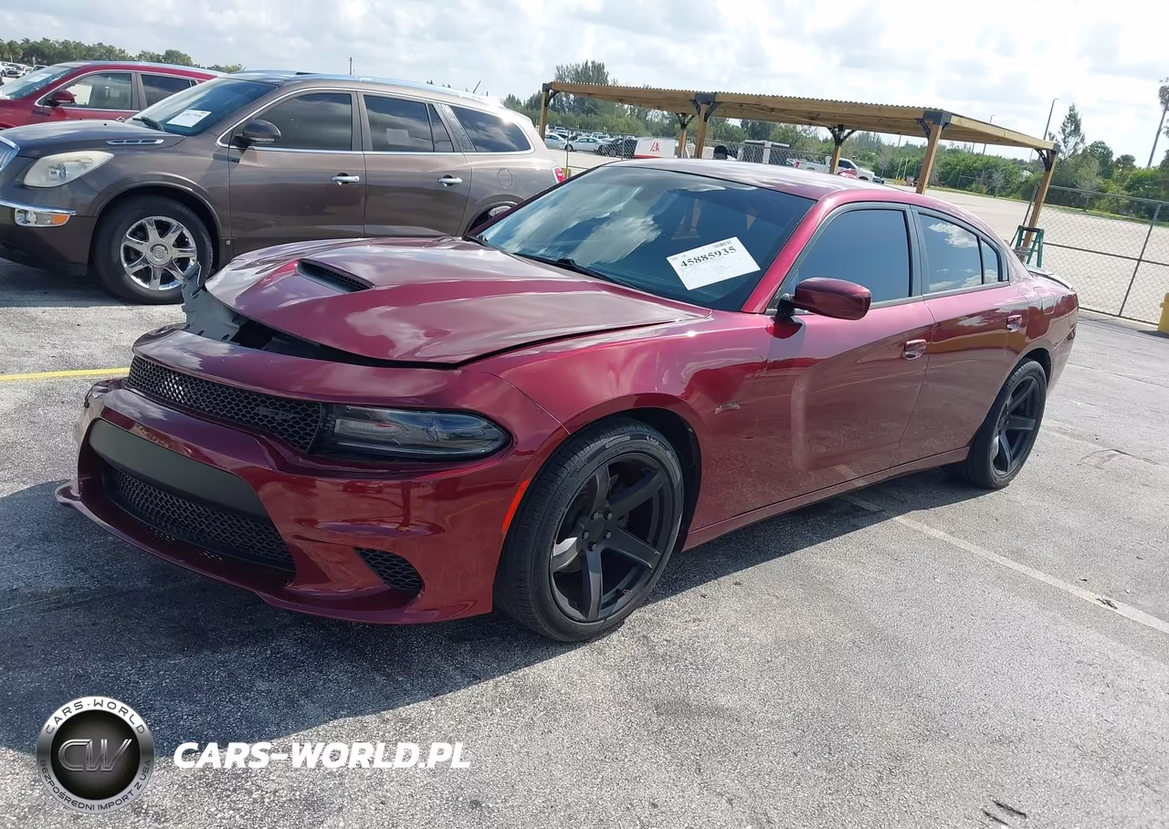 2018 Dodge Charger R-T Rwd VIN:2C3CDXCT5JH133693 - 2