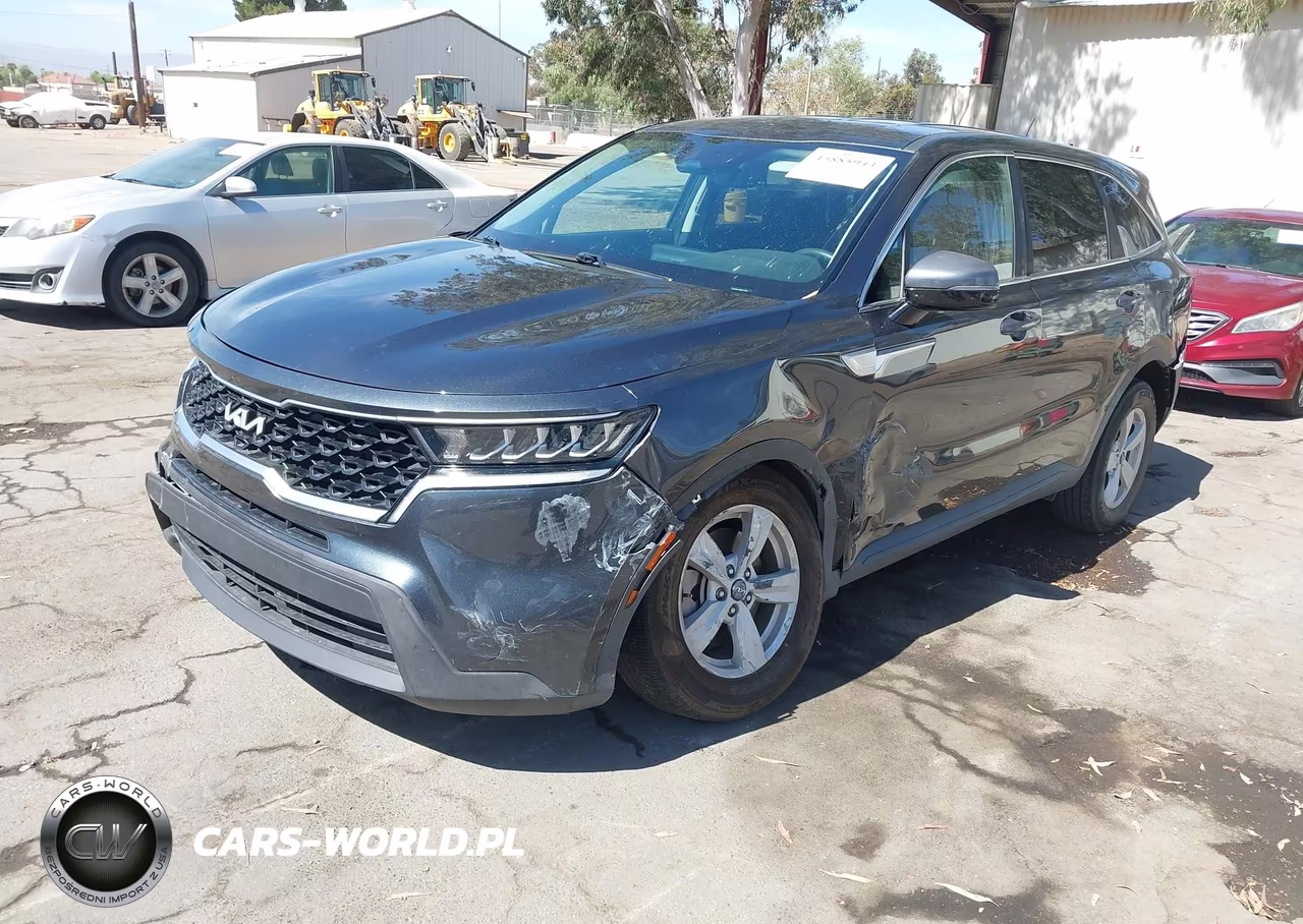 2022 Kia Sorento Lx VIN:5XYRG4LC4NG117601 - 2