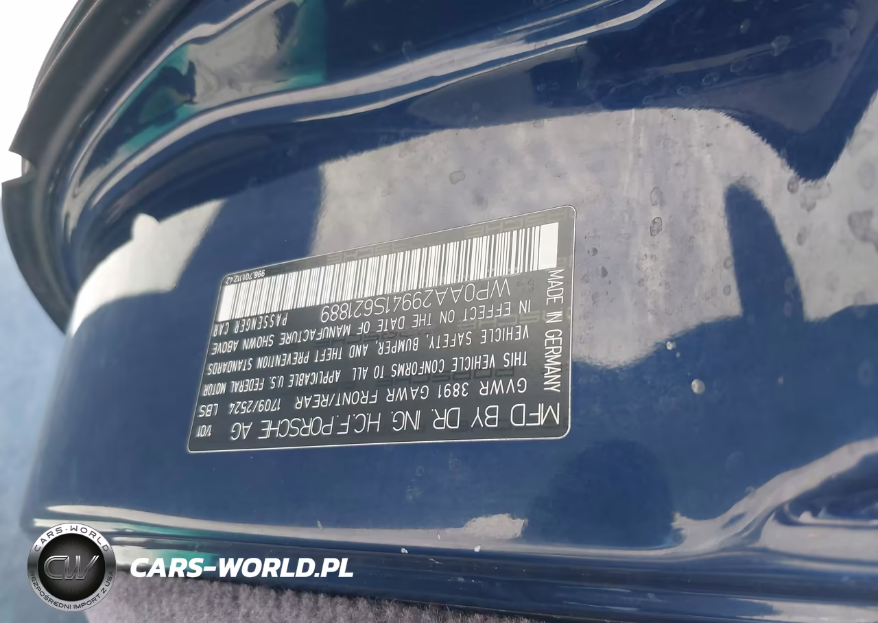 2001 Porsche 911 Carrera-Carrera 4 VIN:WP0AA29941S621889 - 9