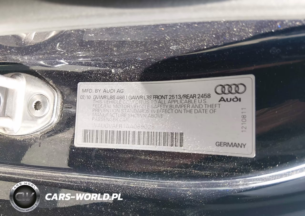 2010 Audi S5 4.2 Premium Plus VIN:WAUGVAFR1AA069025 - 9