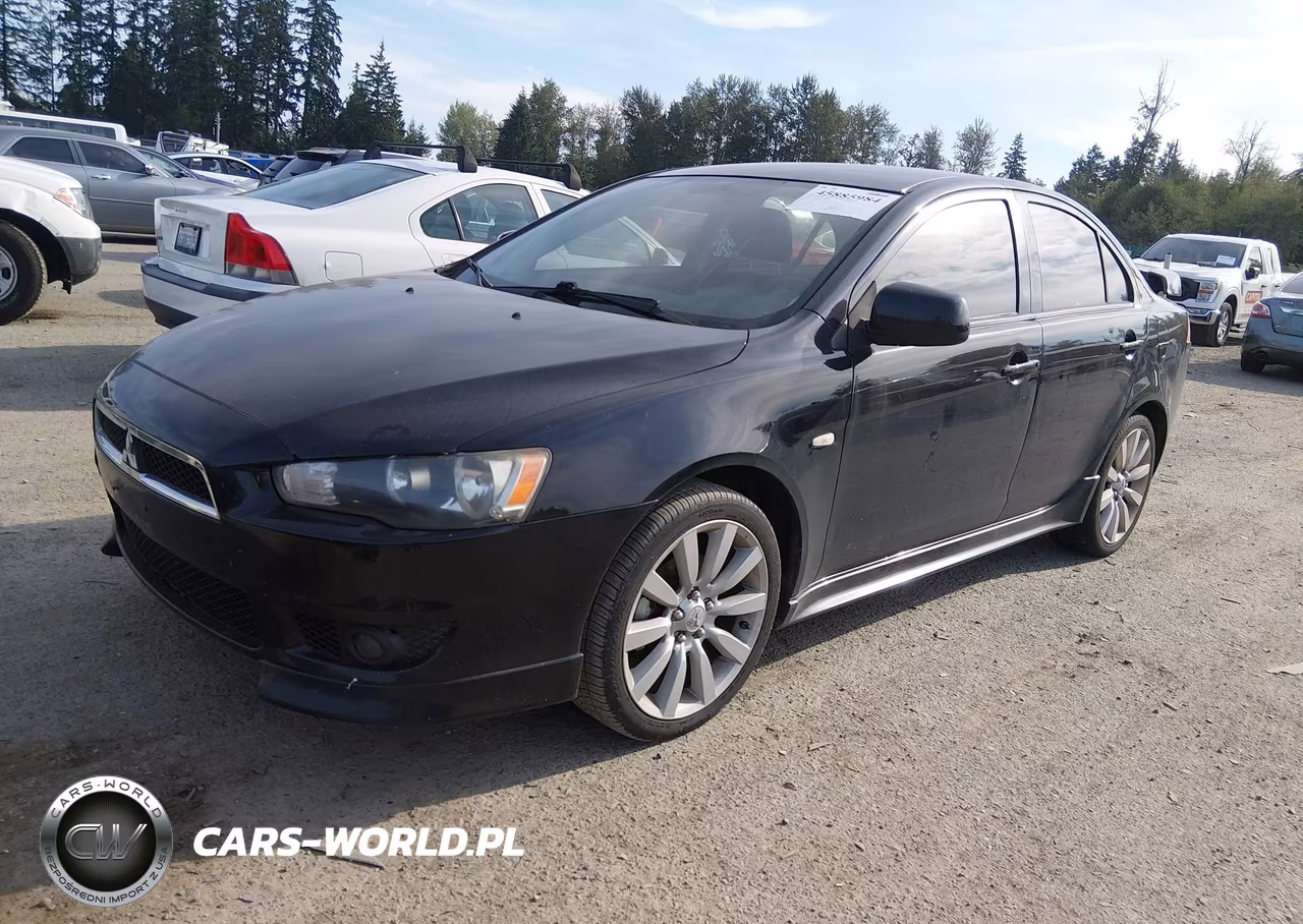 2008 Mitsubishi Lancer Gts VIN:JA3AU86U58U016912 - 2