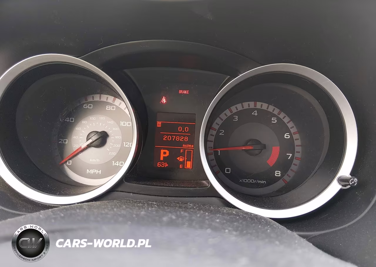2008 Mitsubishi Lancer Gts VIN:JA3AU86U58U016912 - 7