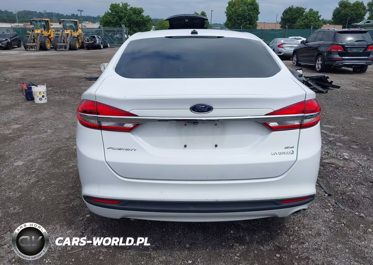2018 Ford Fusion Hybrid Se VIN:3FA6P0LU4JR152519 - 15