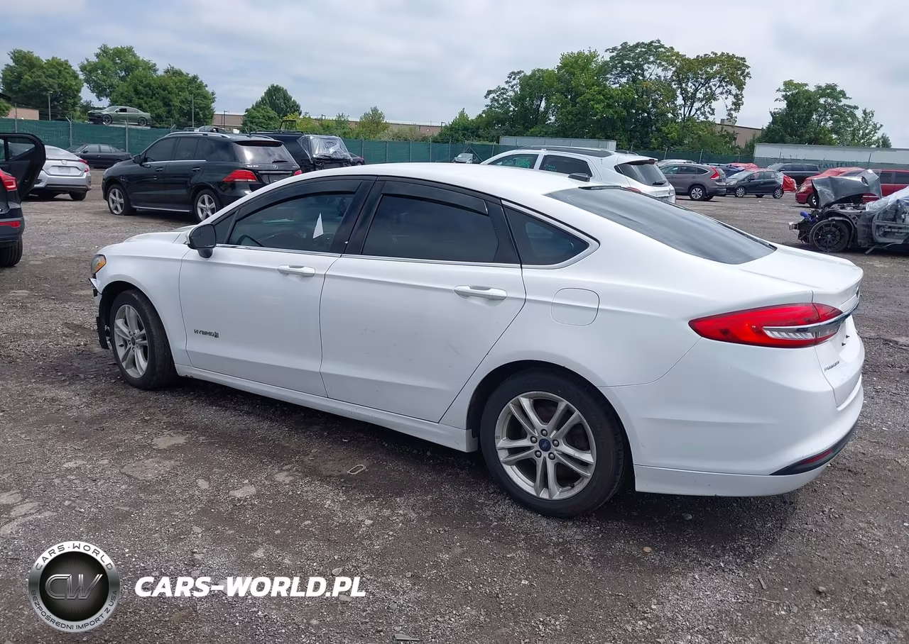 2018 Ford Fusion Hybrid Se VIN:3FA6P0LU4JR152519 - 3