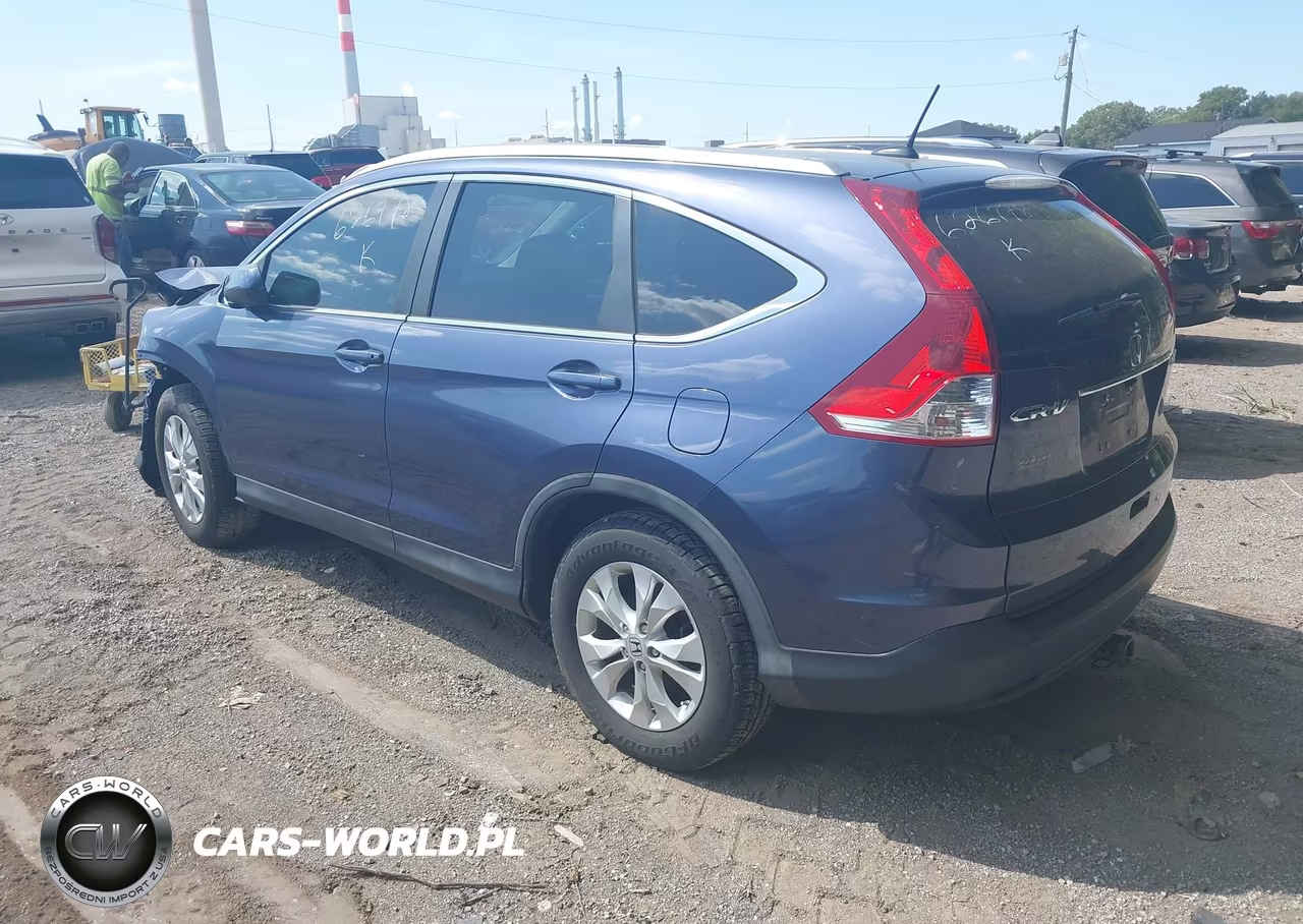 2013 Honda Cr-V Ex-L VIN:2HKRM4H78DH626778 - 3