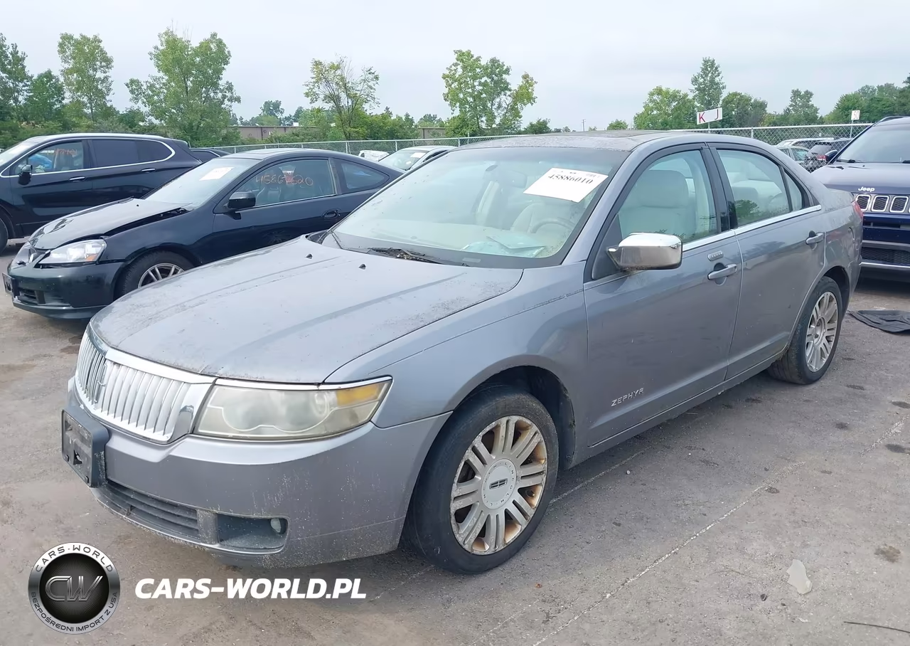 2006 Lincoln Zephyr VIN:3LNHM26156R660378 - 2