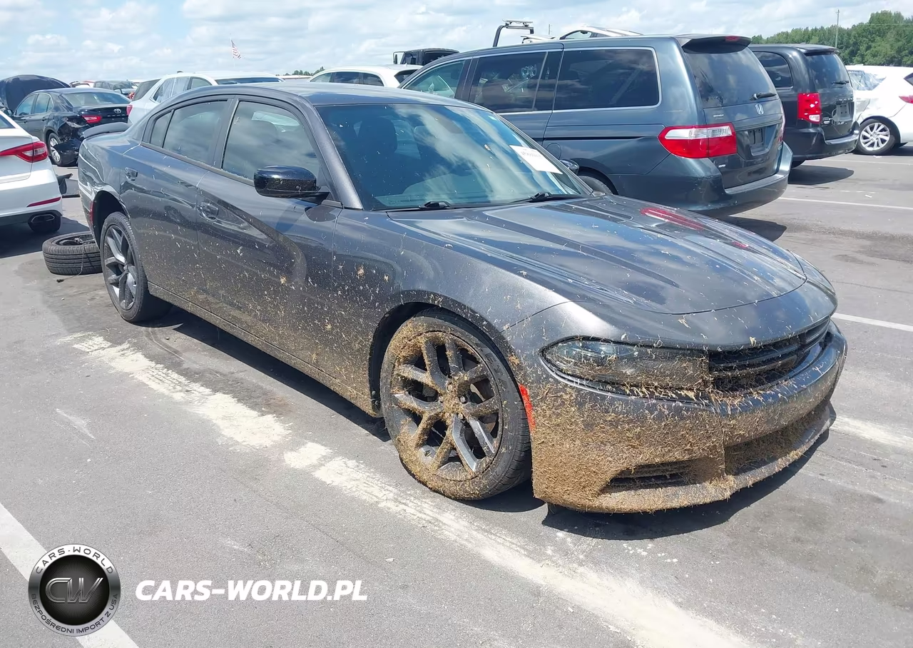 2019 Dodge Charger Sxt Rwd VIN:2C3CDXBGXKH588304 - 1