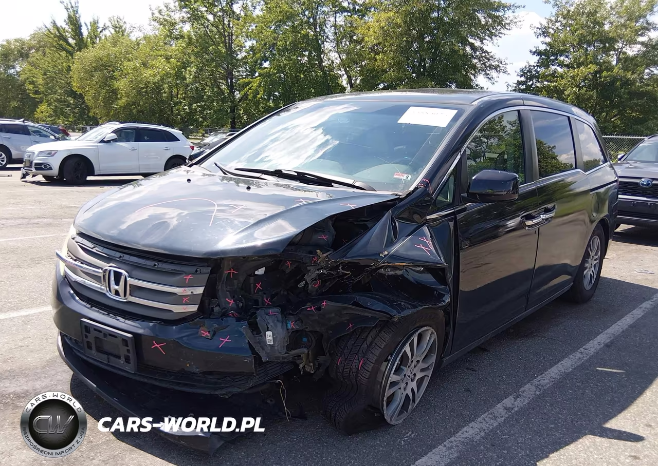 2012 Honda Odyssey Ex-L VIN:5FNRL5H60CB121668 - 2