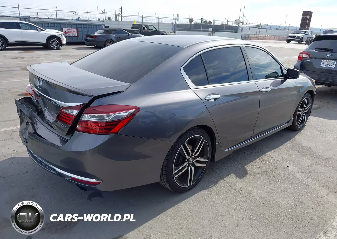 2017 Honda Accord Sport VIN:1HGCR2F50HA092316 - 4