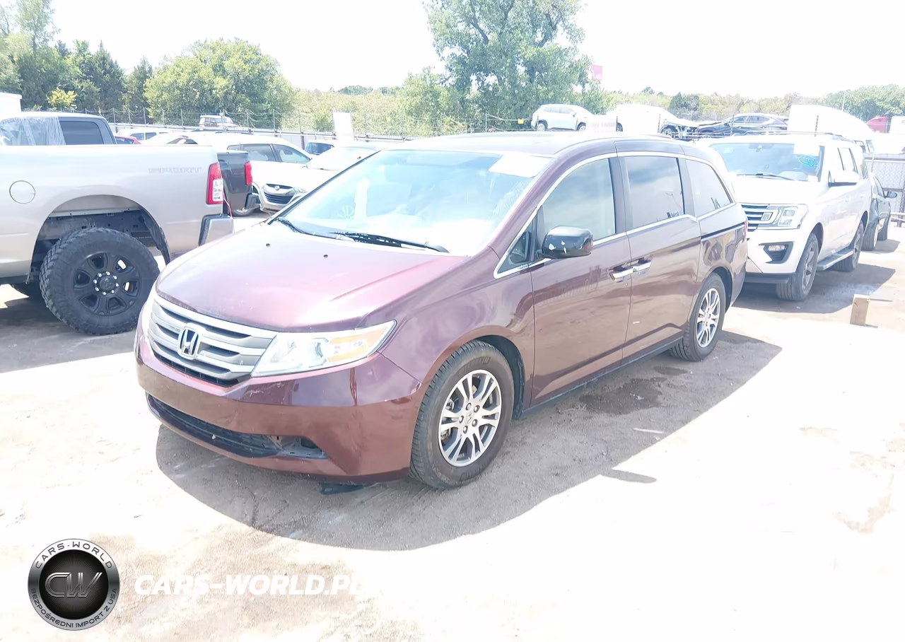2011 Honda Odyssey Ex-L VIN:5FNRL5H61BB074598 - 2