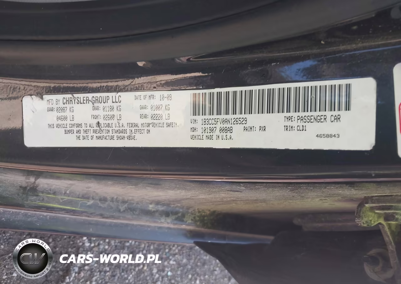 2010 Dodge Avenger R-T VIN:1B3CC5FV0AN126529 - 9