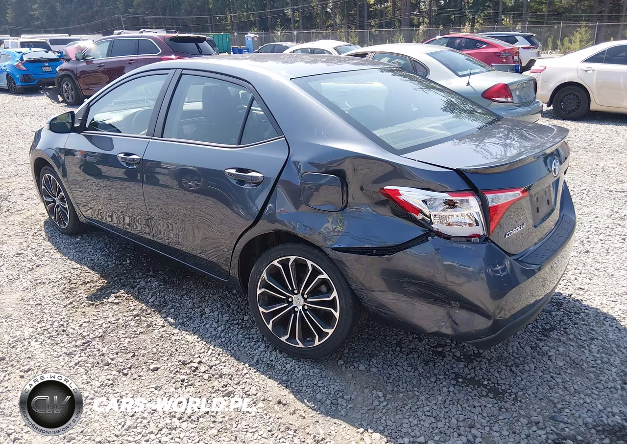 2016 Toyota Corolla S Plus VIN:2T1BURHE4GC597543 - 3