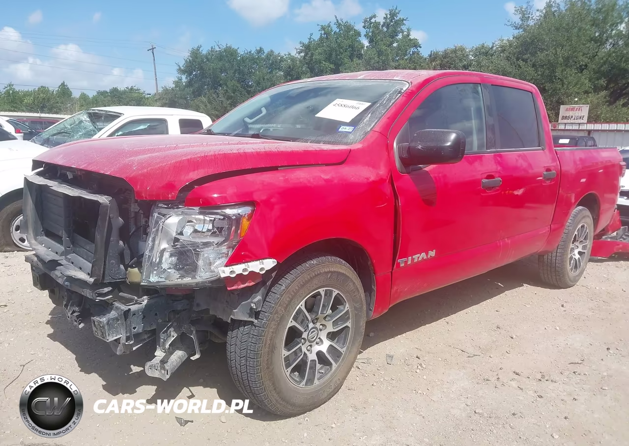 2022 Nissan Titan S VIN:1N6AA1EE2NN104640 - 2