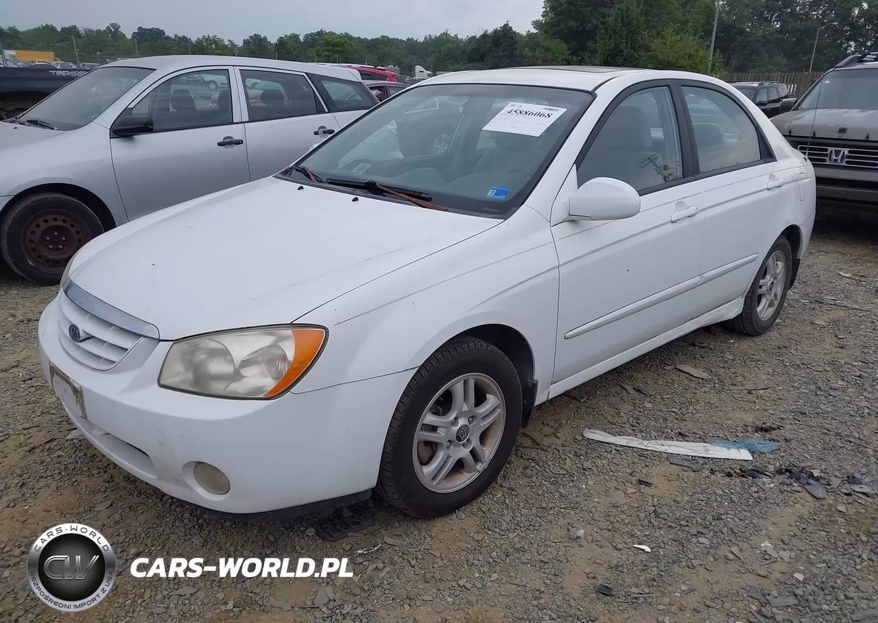 2005 Kia Spectra Ex-Lx-Sx VIN:KNAFE121855134107 - 2