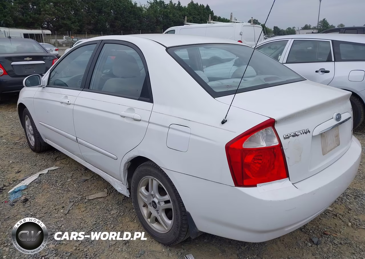 2005 Kia Spectra Ex-Lx-Sx VIN:KNAFE121855134107 - 3