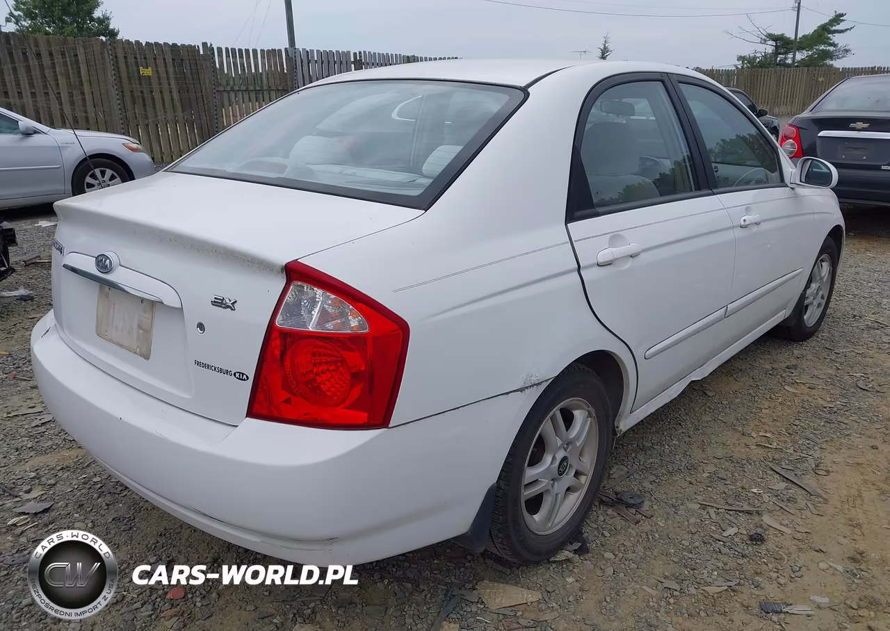 2005 Kia Spectra Ex-Lx-Sx VIN:KNAFE121855134107 - 4