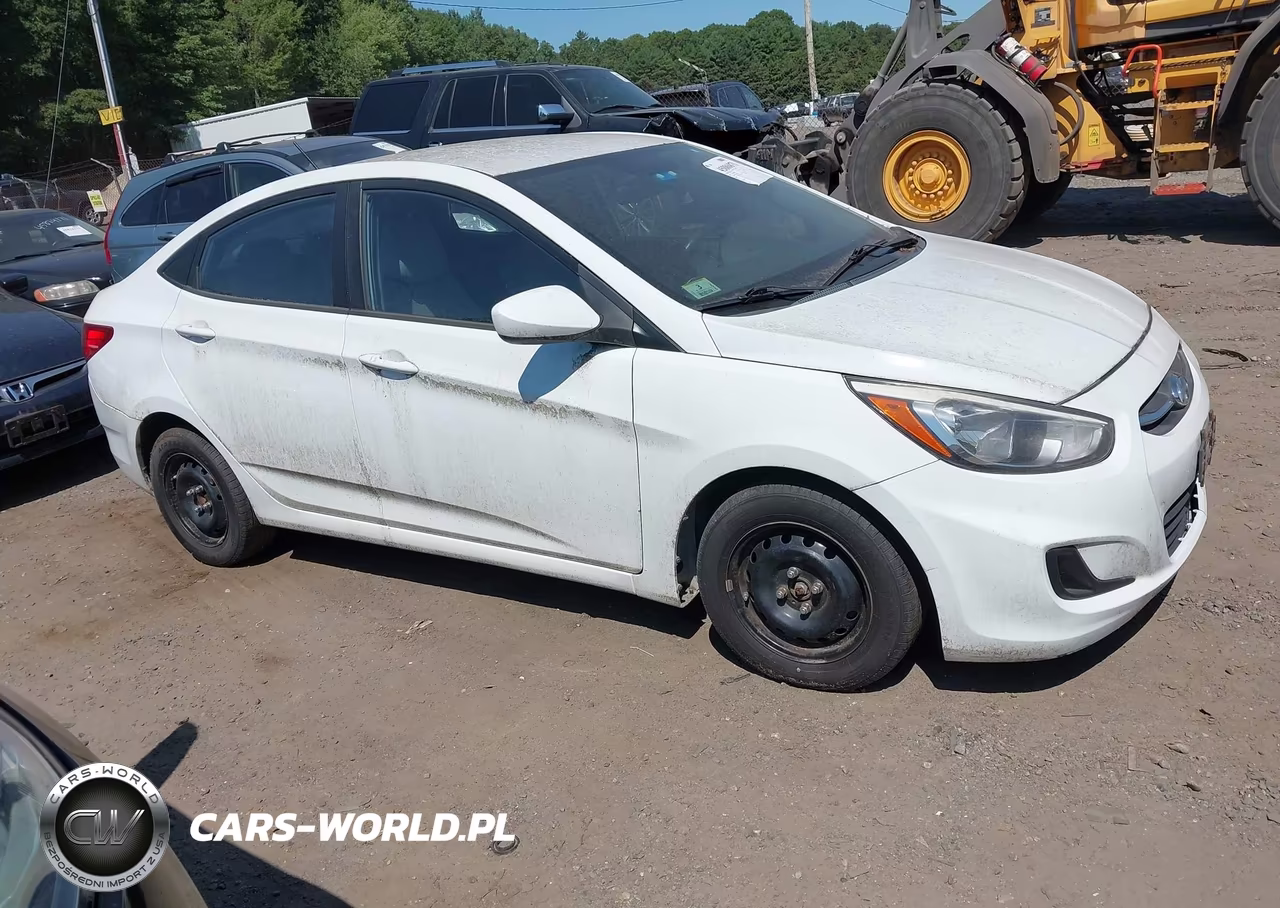 2015 Hyundai Accent Gls VIN:KMHCT4AE1FU915524 - 1