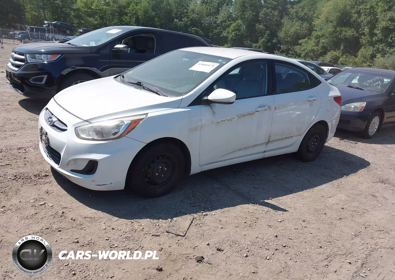 2015 Hyundai Accent Gls VIN:KMHCT4AE1FU915524 - 2