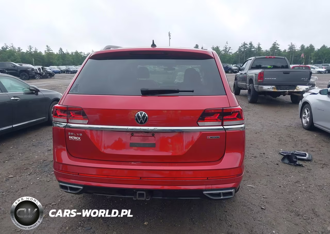 2021 Volkswagen Atlas 3.6L V6 Sel Premium R-Line VIN:1V2FR2CA2MC604569 - 17
