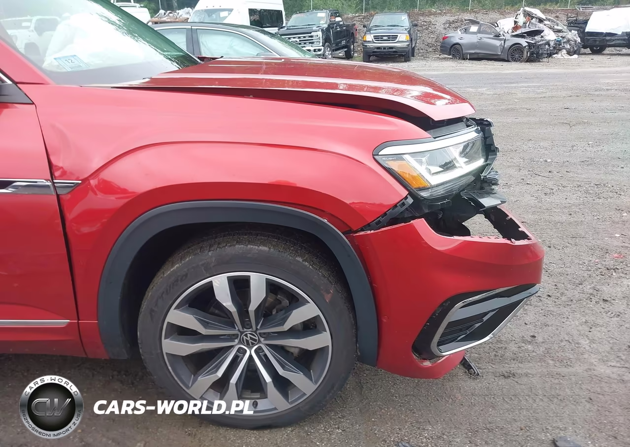 2021 Volkswagen Atlas 3.6L V6 Sel Premium R-Line VIN:1V2FR2CA2MC604569 - 18