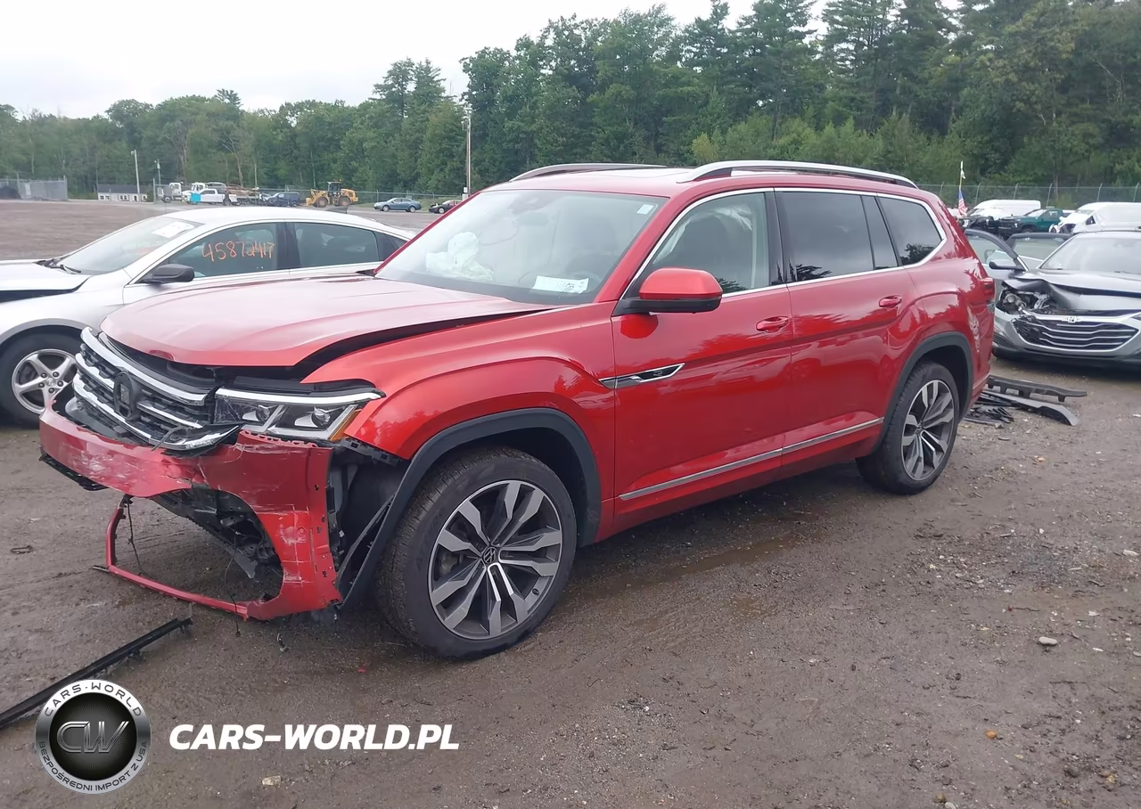 2021 Volkswagen Atlas 3.6L V6 Sel Premium R-Line VIN:1V2FR2CA2MC604569 - 2