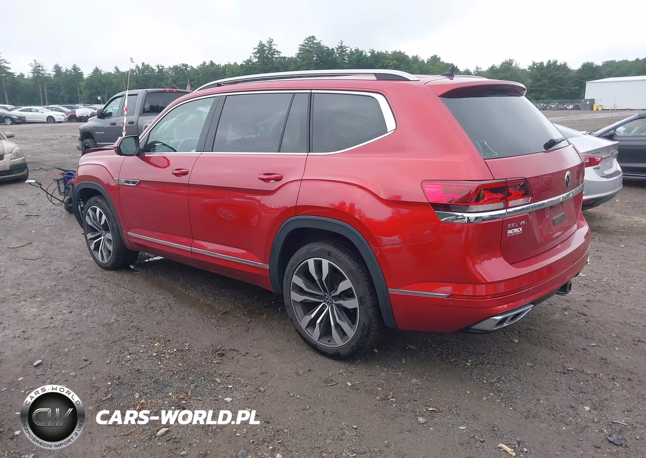 2021 Volkswagen Atlas 3.6L V6 Sel Premium R-Line VIN:1V2FR2CA2MC604569 - 3