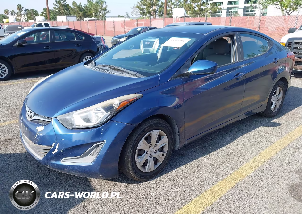 2015 Hyundai Elantra Se VIN:5NPDH4AE8FH581528 - 2