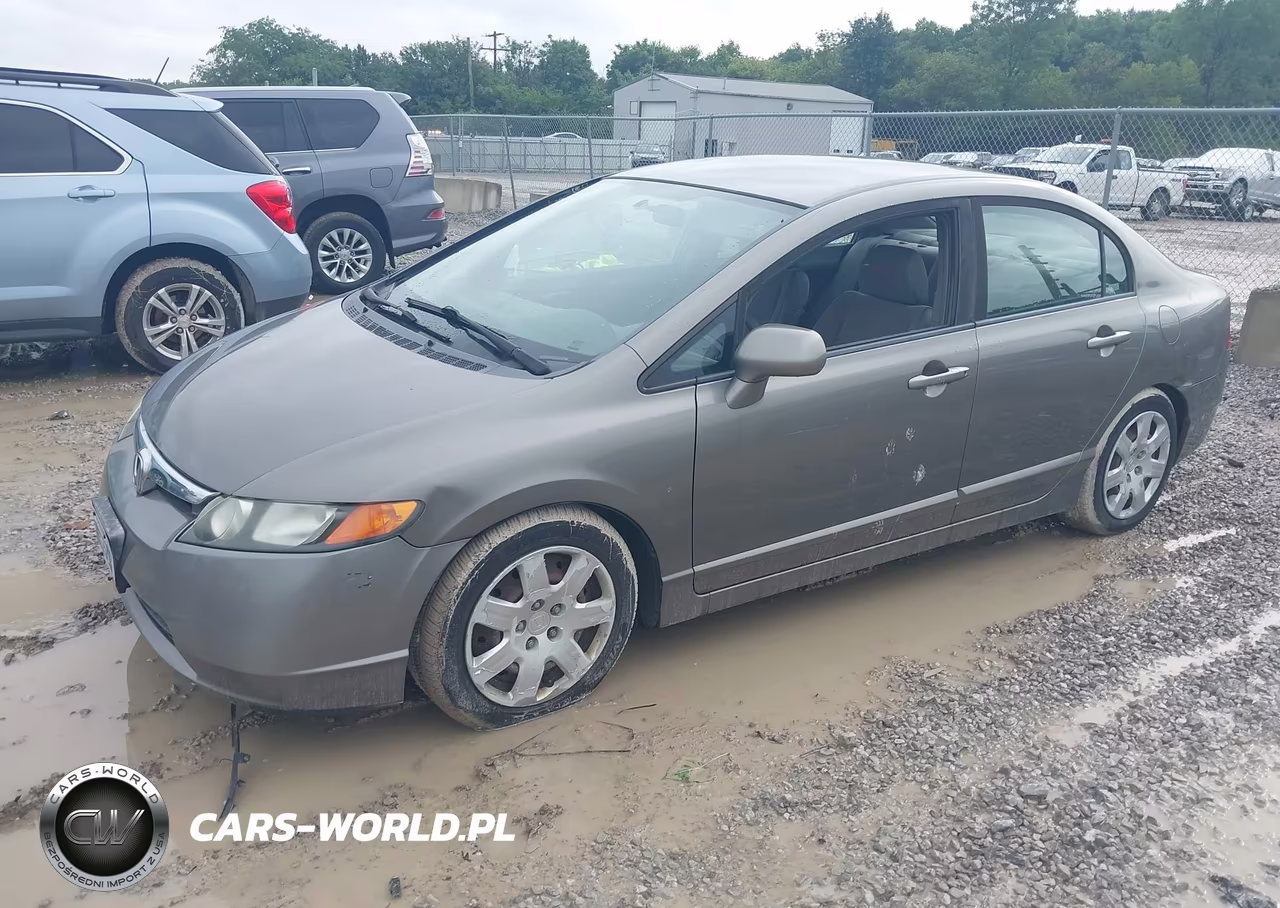2008 Honda Civic Lx VIN:1HGFA15578L007167 - 2