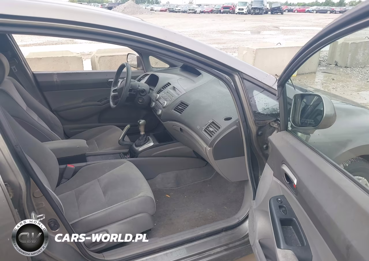 2008 Honda Civic Lx VIN:1HGFA15578L007167 - 5
