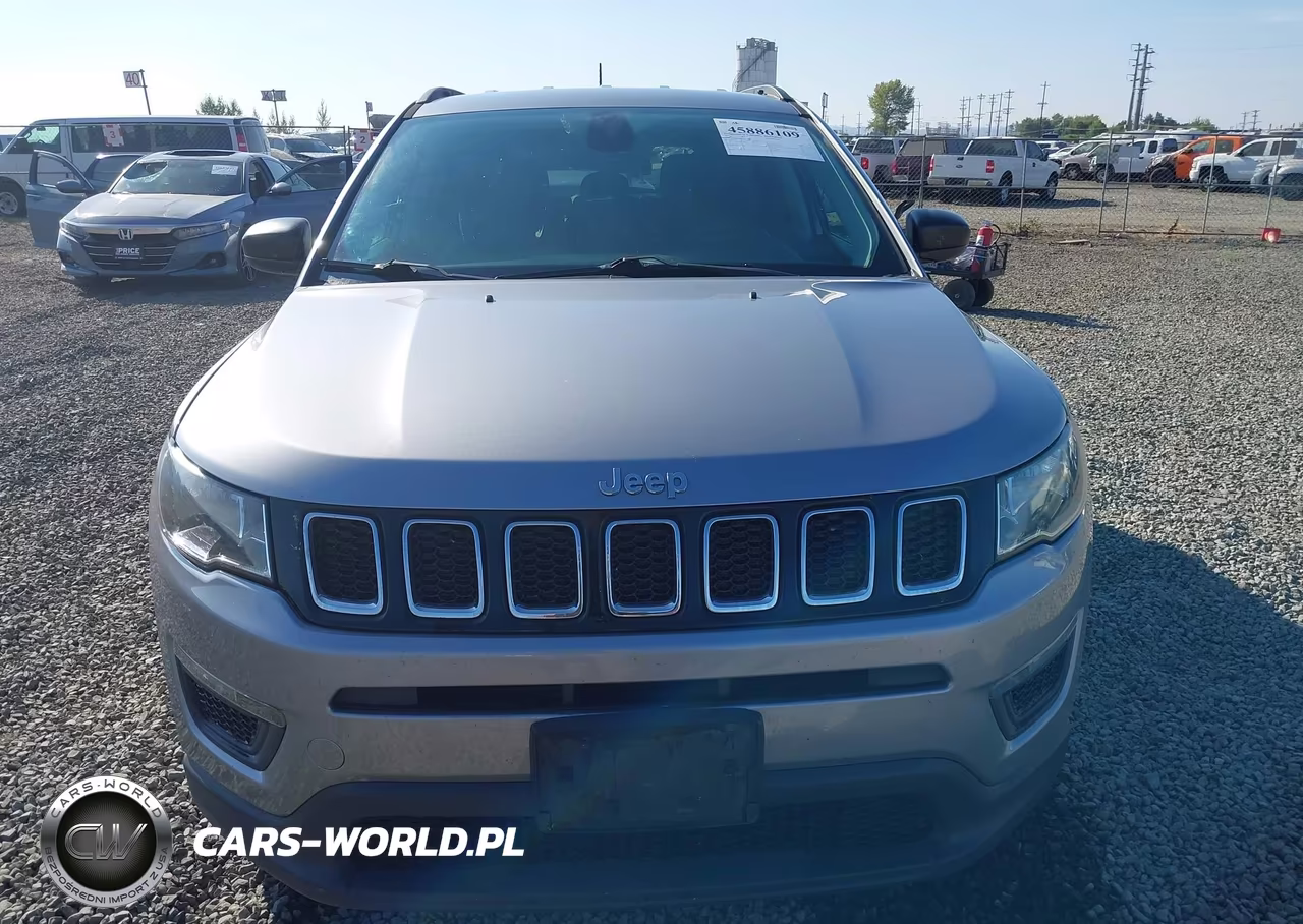 2018 Jeep Compass Sport 4X4 VIN:3C4NJDAB9JT132088 - 12