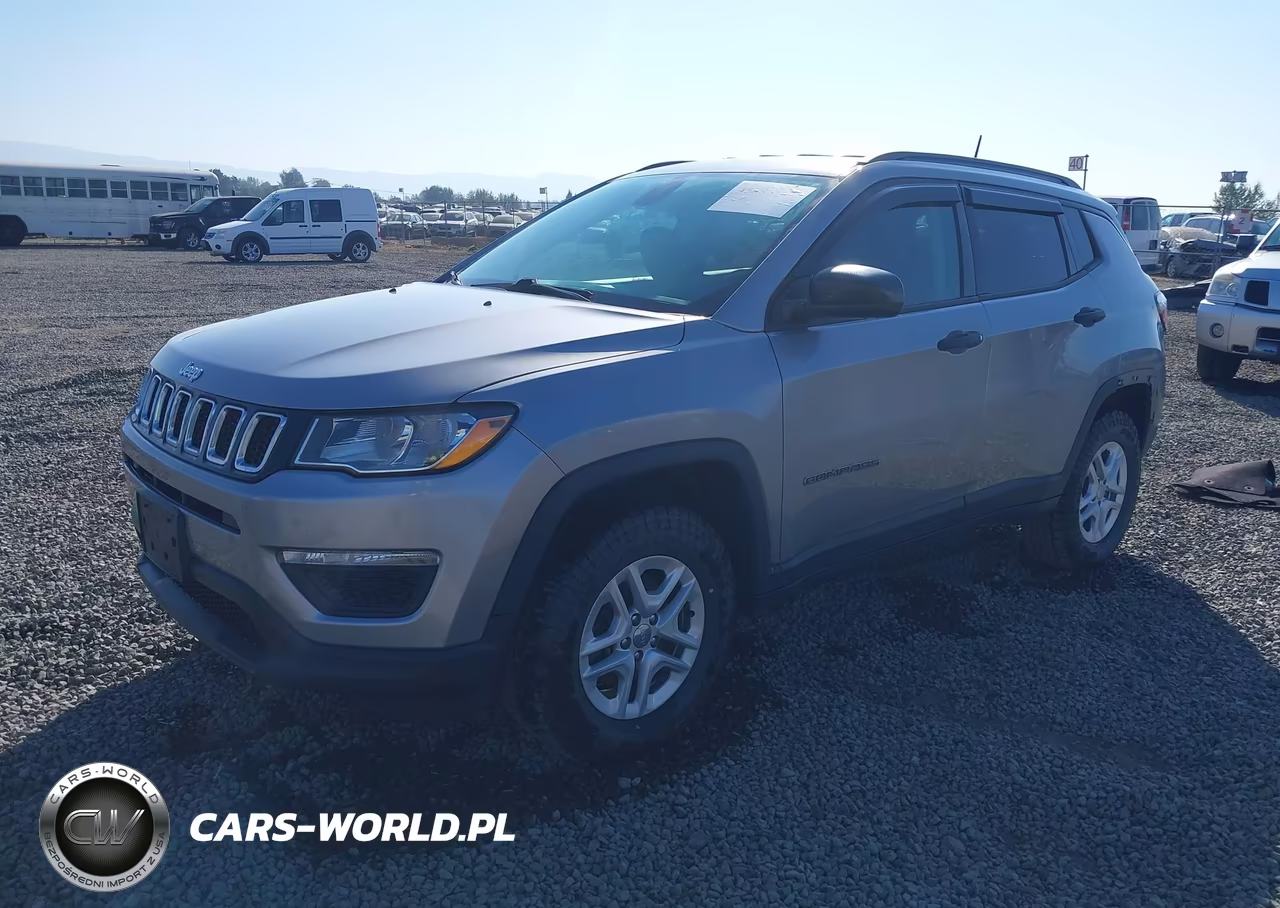 2018 Jeep Compass Sport 4X4 VIN:3C4NJDAB9JT132088 - 2