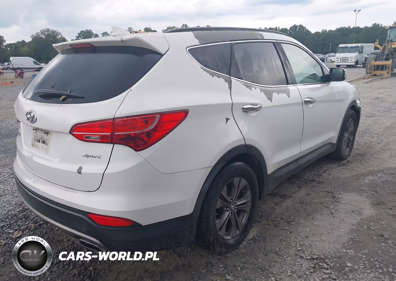 2013 Hyundai Santa Fe Sport VIN:5XYZU3LB6DG001695 - 4