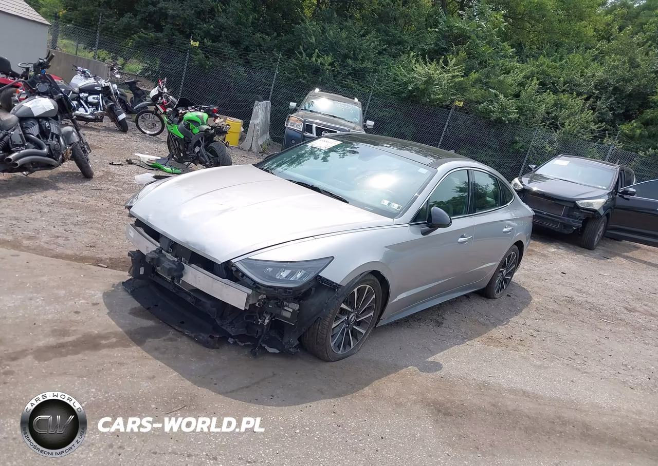 2020 Hyundai Sonata Sel Plus VIN:5NPEJ4J28LH018070 - 2