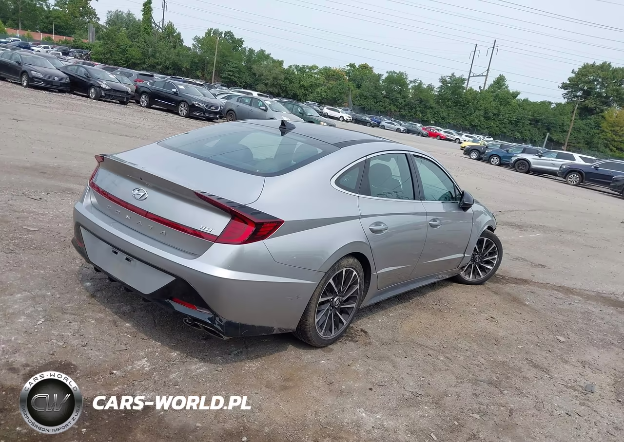 2020 Hyundai Sonata Sel Plus VIN:5NPEJ4J28LH018070 - 4