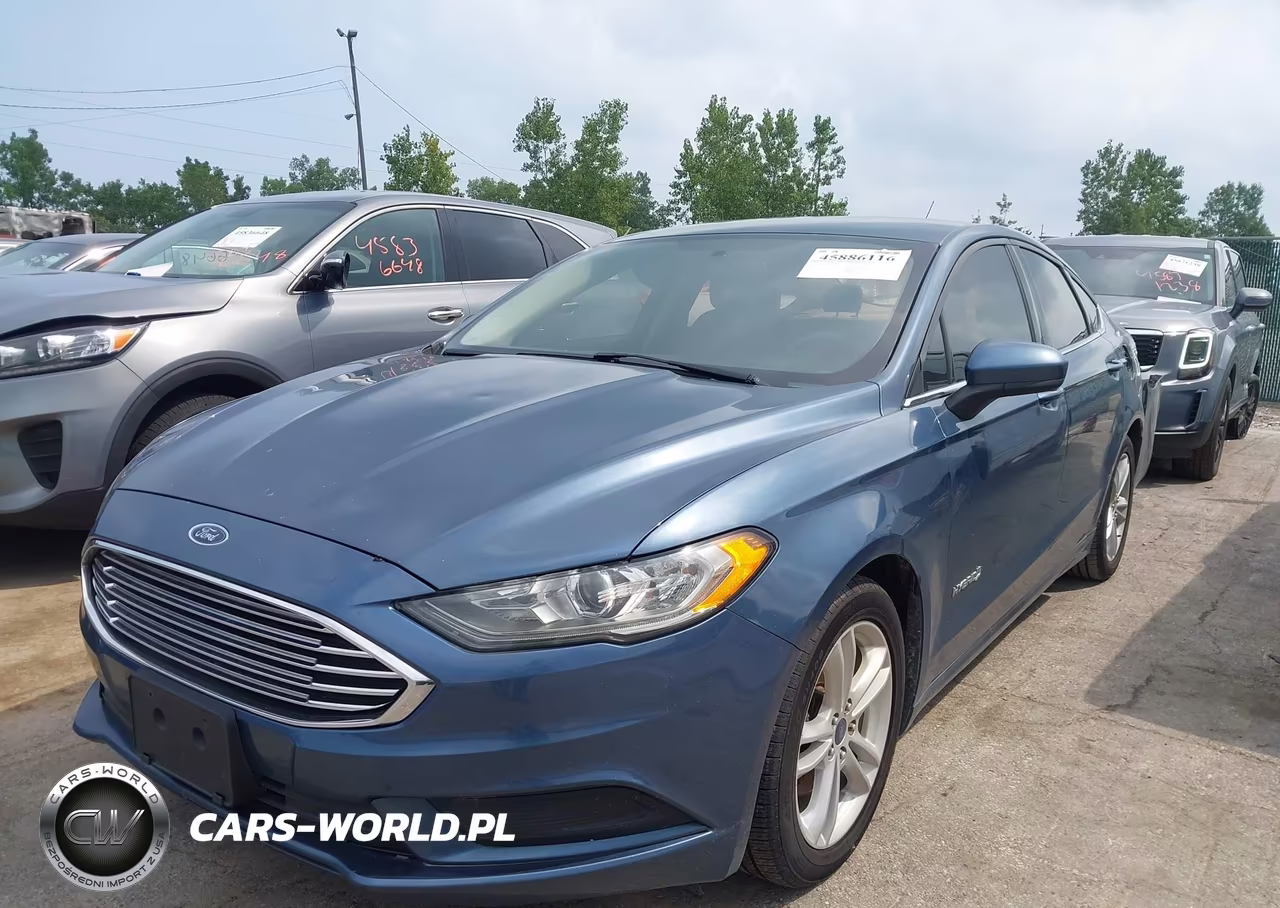 2018 Ford Fusion Hybrid Se VIN:3FA6P0LU8JR147582 - 2