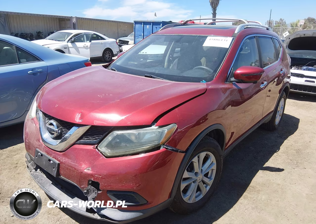 2016 Nissan Rogue Sv VIN:5N1AT2MT7GC806370 - 2