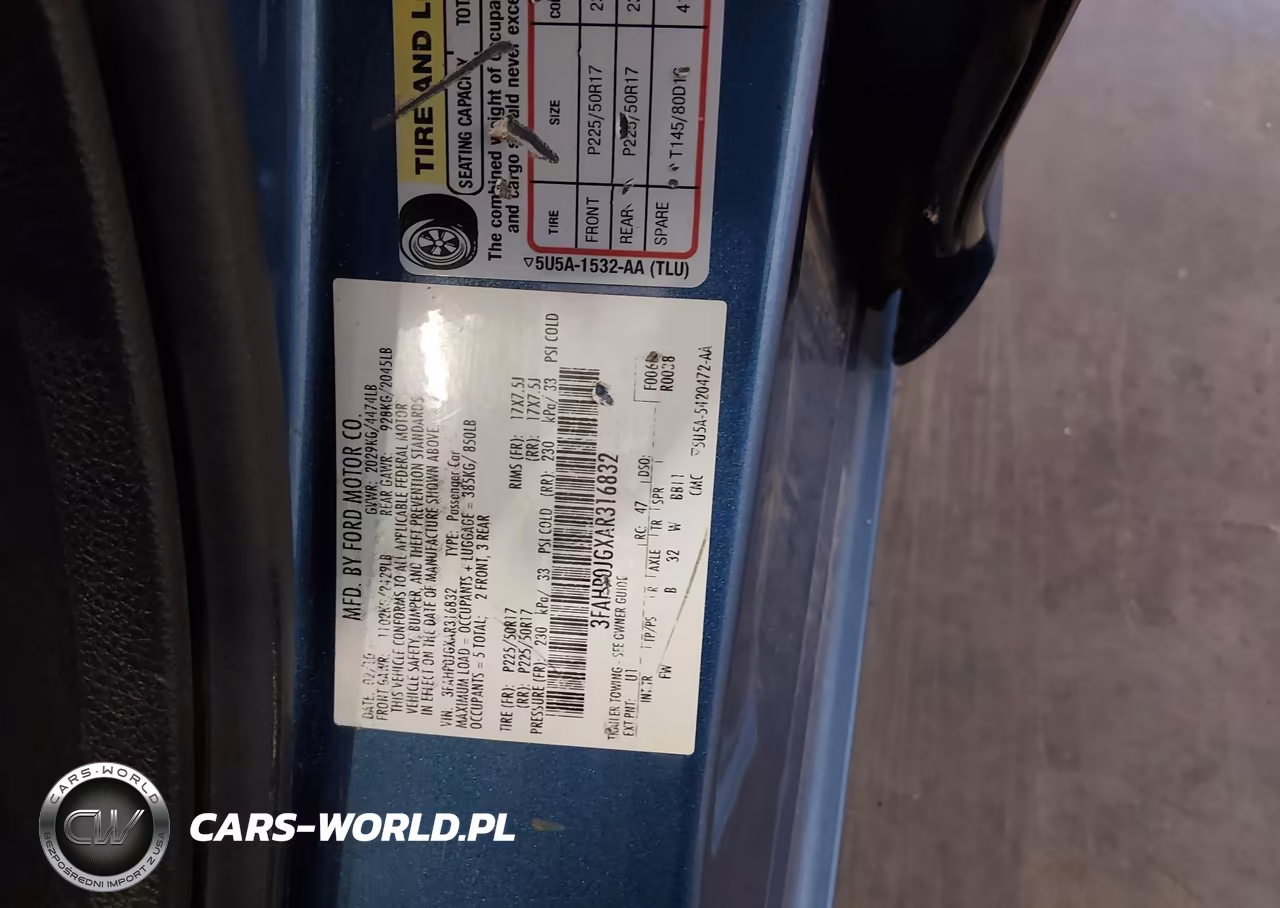 2010 Ford Fusion Sel VIN:3FAHP0JGXAR316832 - 9