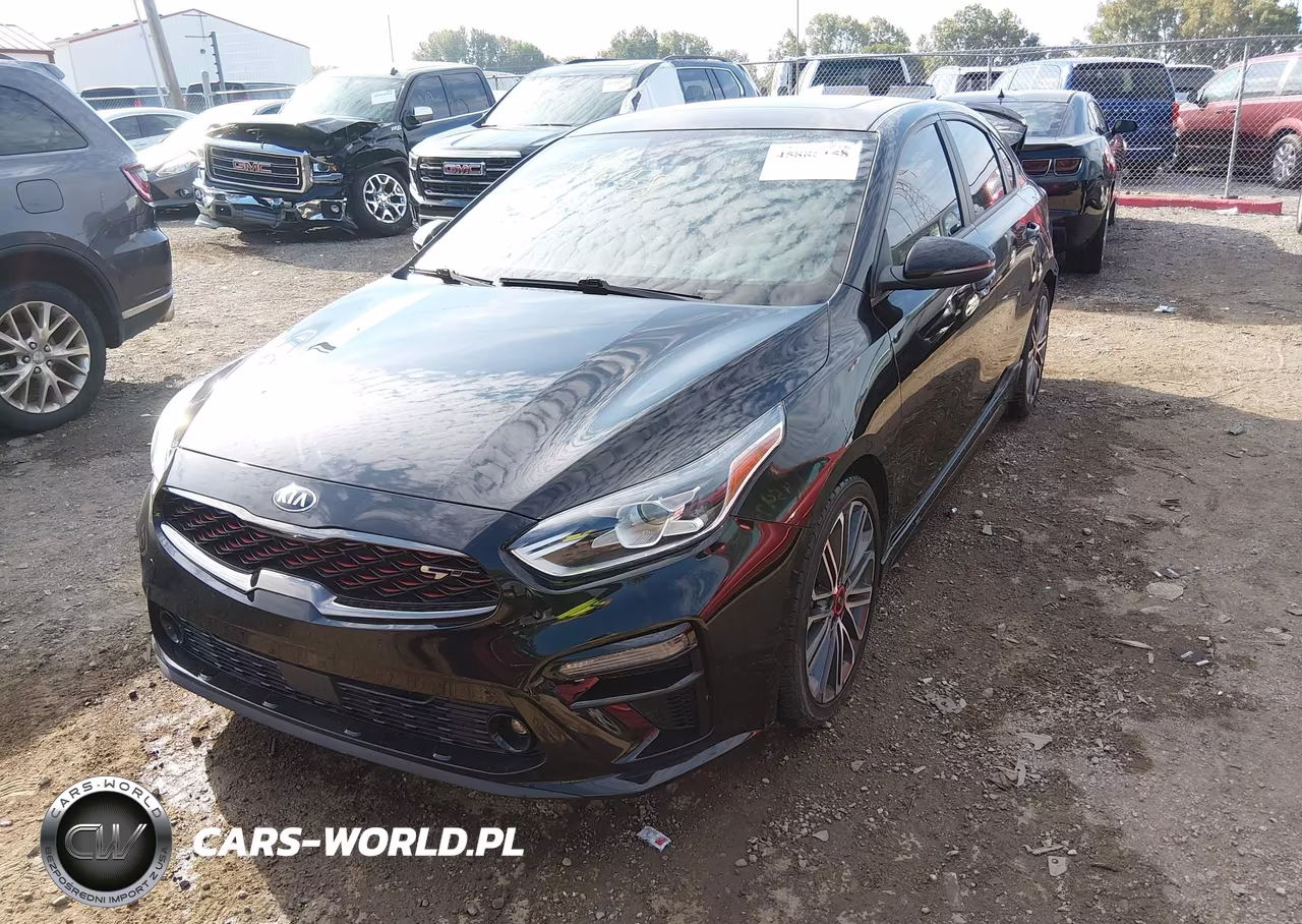 2021 Kia Forte Gt VIN:3KPF44AC2ME412433 - 2
