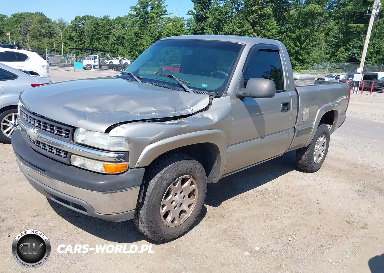 2002 Chevrolet Silverado 1500 VIN:1GCEK14W92Z153835 - 2
