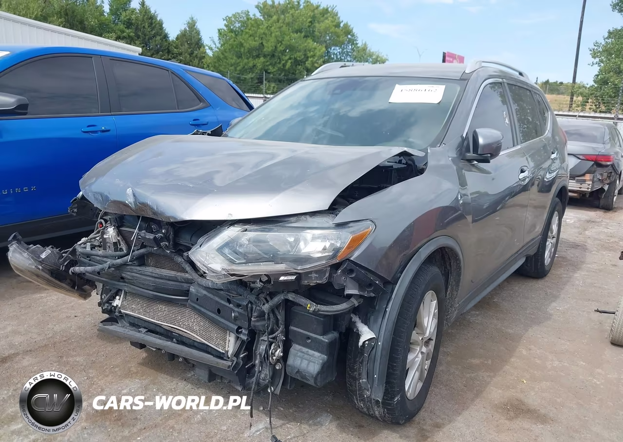 2019 Nissan Rogue Sv VIN:KNMAT2MT1KP528555 - 2