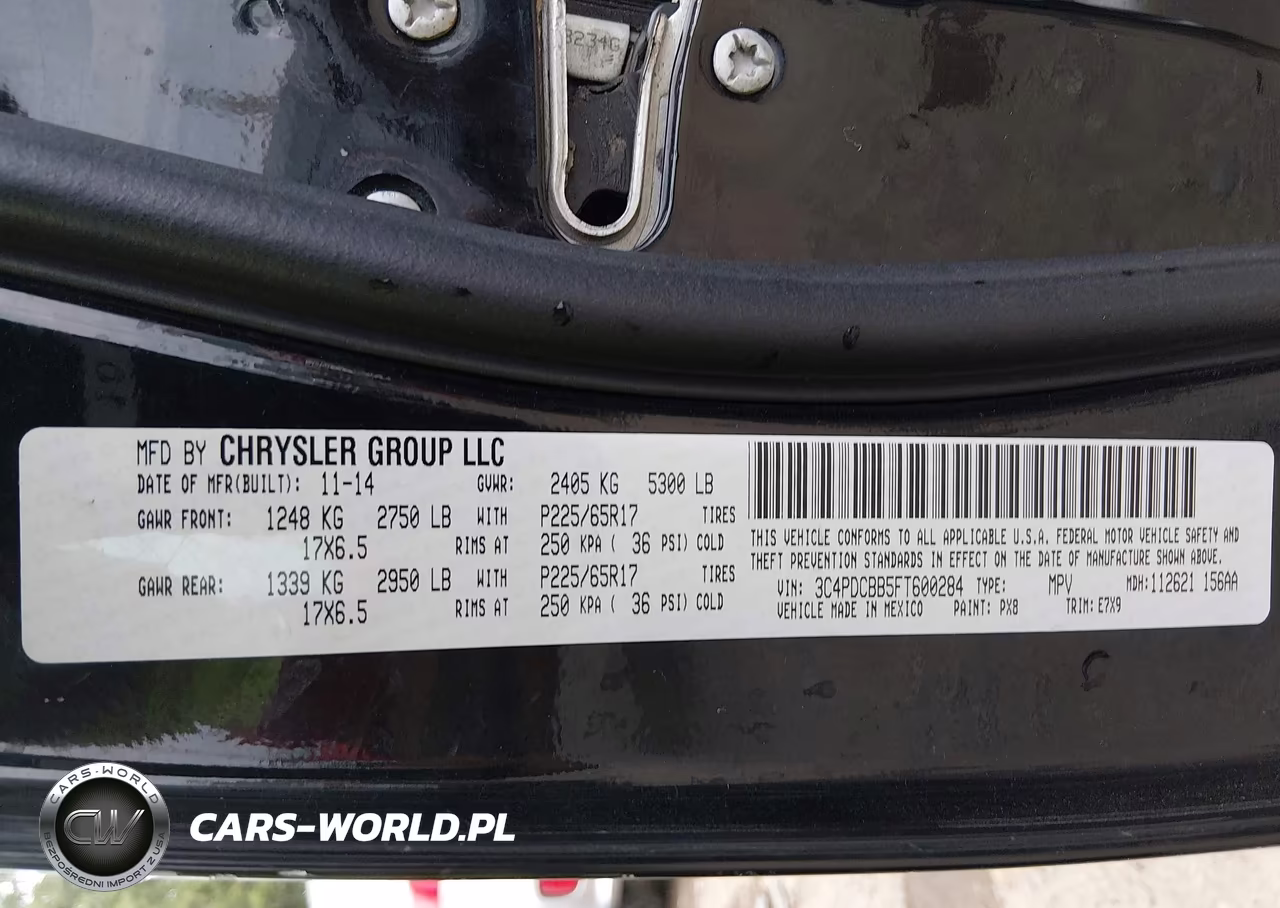 2015 Dodge Journey Sxt VIN:3C4PDCBB5FT600284 - 9