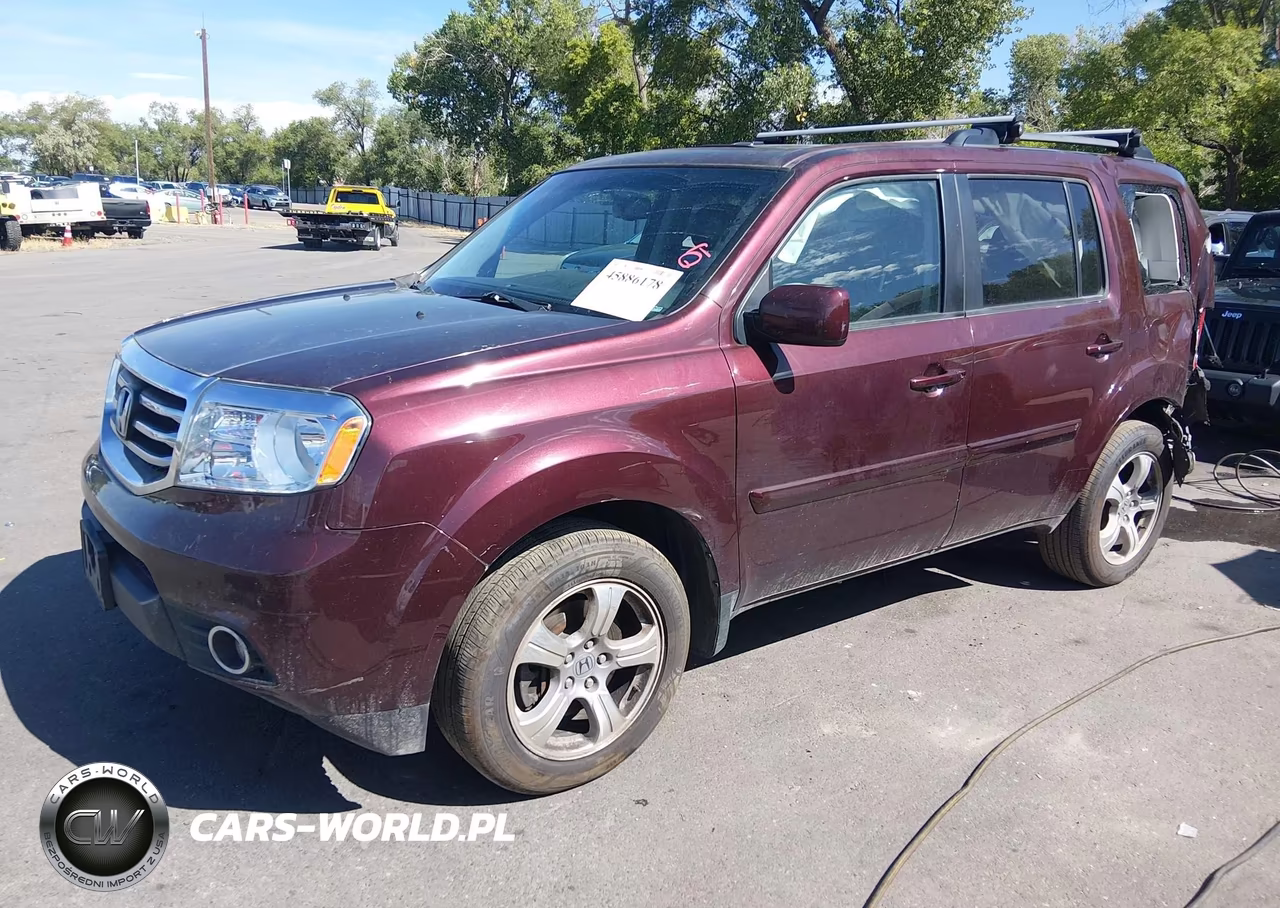 2015 Honda Pilot Ex-L VIN:5FNYF4H50FB029047 - 2