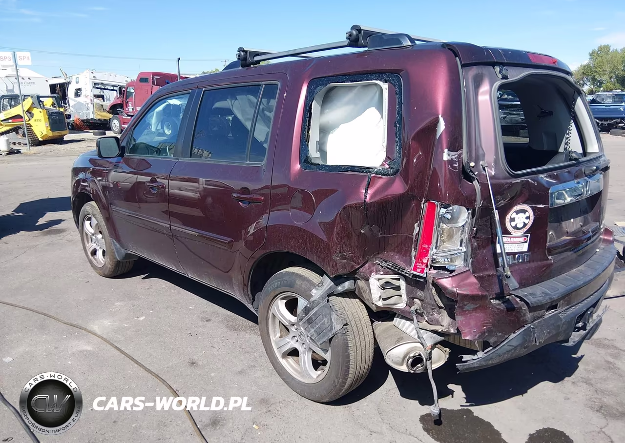2015 Honda Pilot Ex-L VIN:5FNYF4H50FB029047 - 3