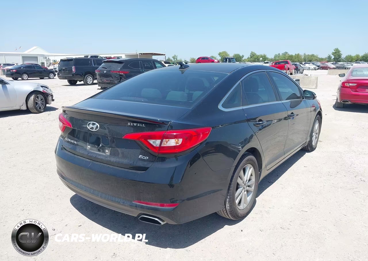 2015 Hyundai Sonata Eco VIN:5NPE24AA3FH113208 - 4