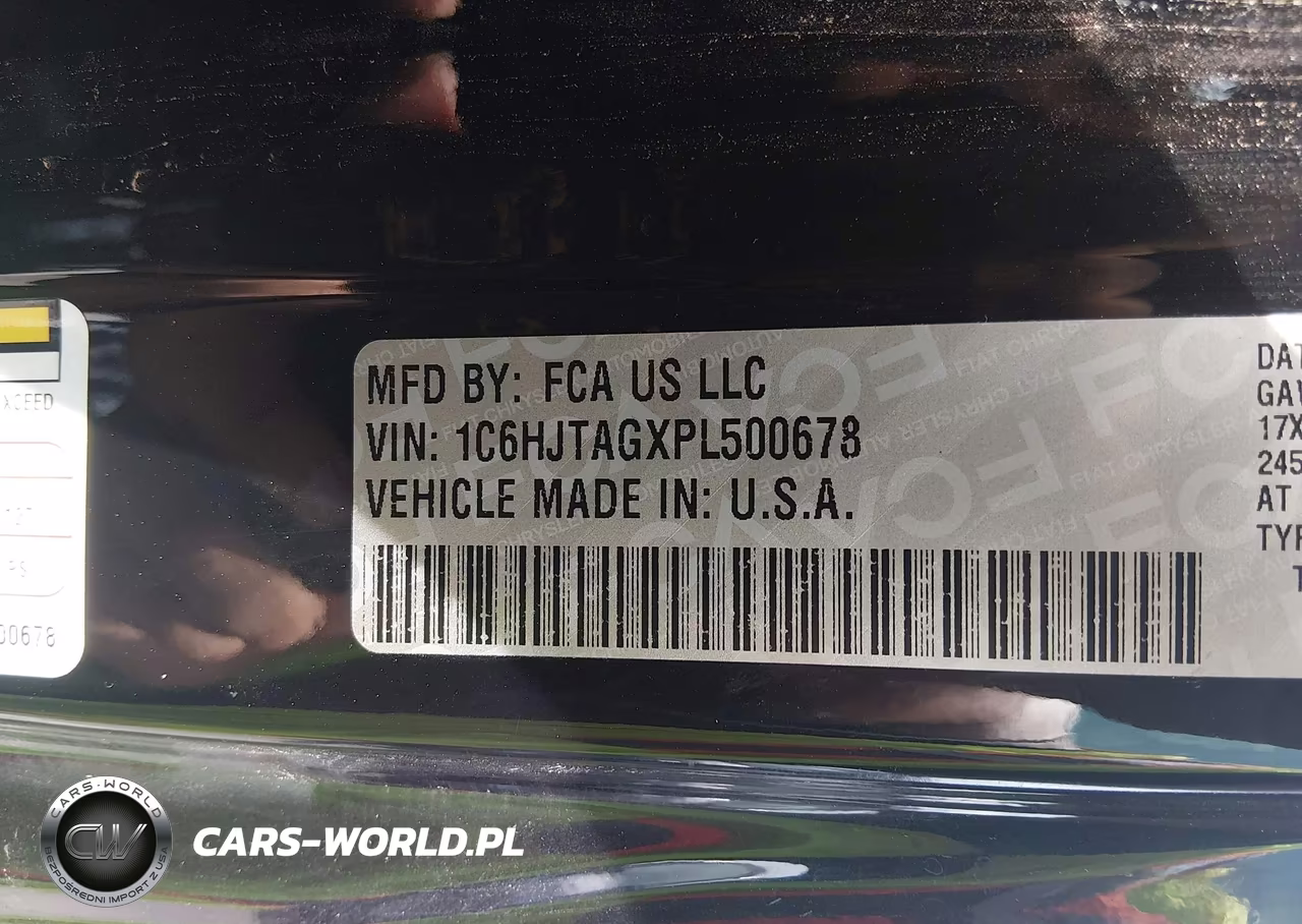 2023 Jeep Gladiator Sport S 4X4 VIN:1C6HJTAGXPL500678 - 9