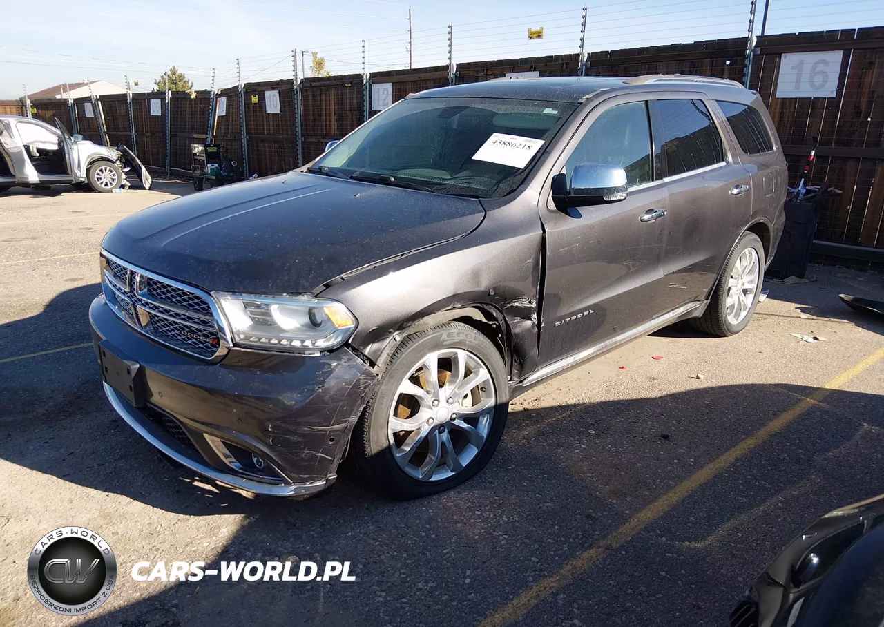 2018 Dodge Durango Citadel Awd VIN:1C4RDJEGXJC486579 - 2