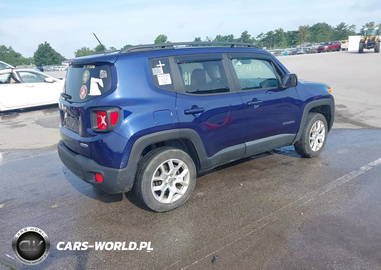 2017 Jeep Renegade Latitude VIN:ZACCJBBB2HPE49643 - 4
