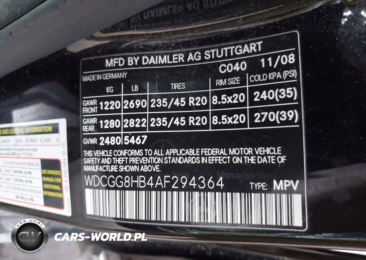 2010 Mercedes-Benz Glk 350 4Matic VIN:WDCGG8HB4AF294364 - 9